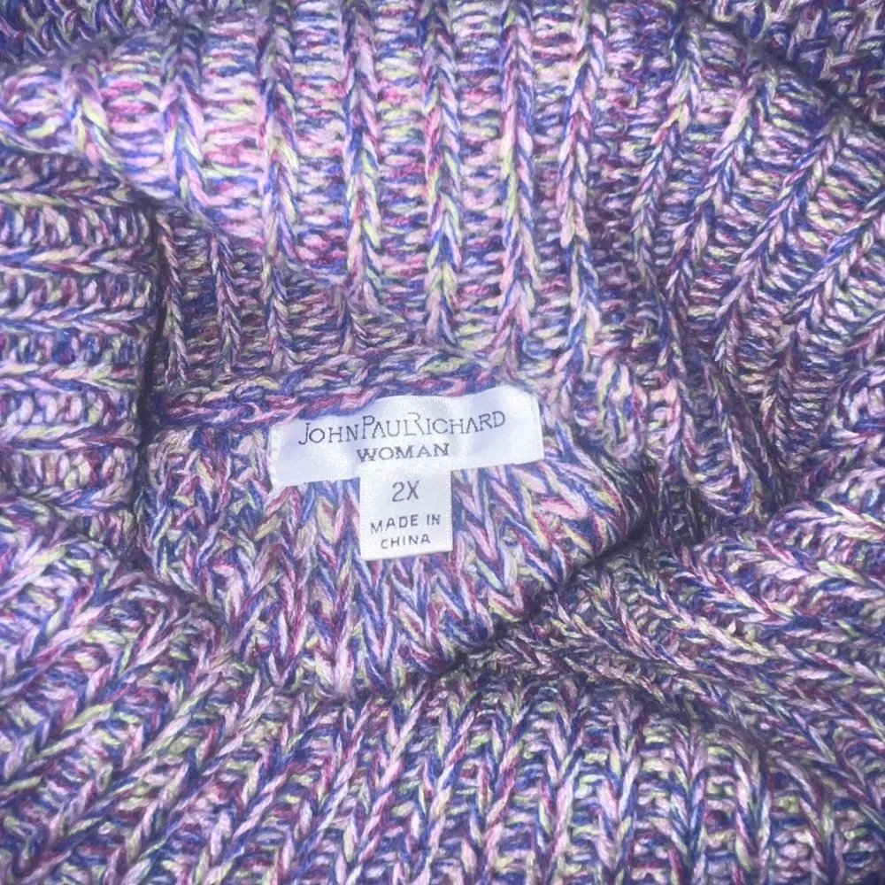 JohnPaulRichard Lavender Cowl Neck Sweater - Picture 5 of 5